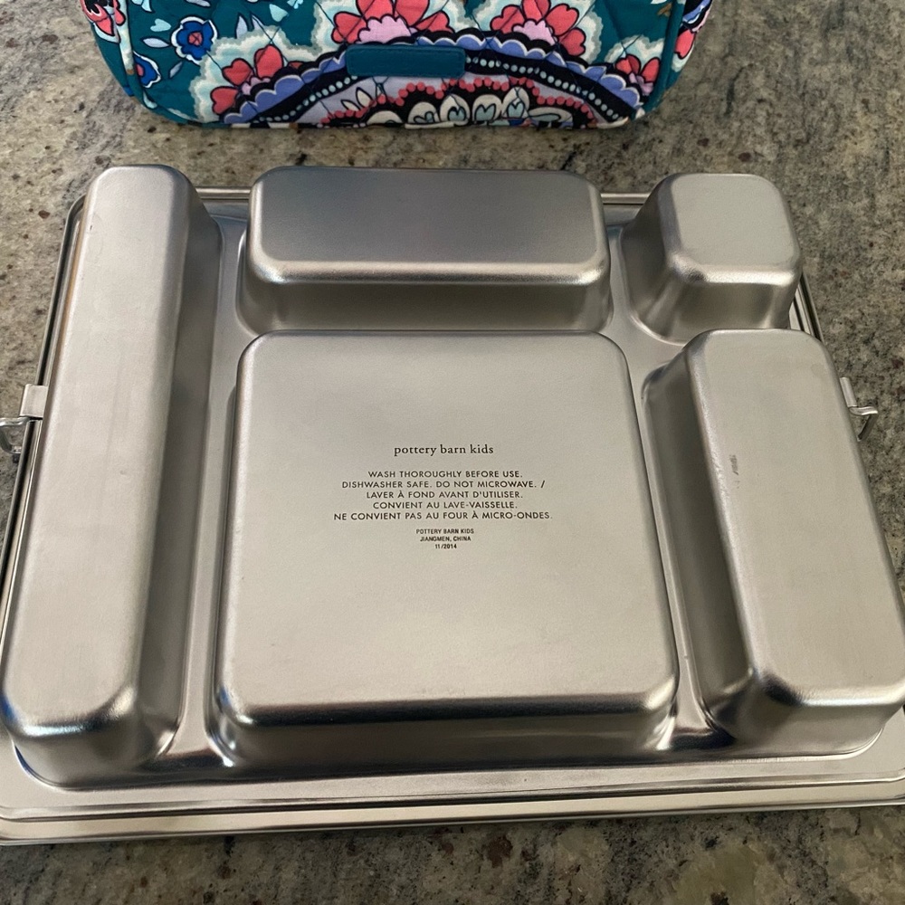 Pottery Barn Kids Stainless Steel Bento Box